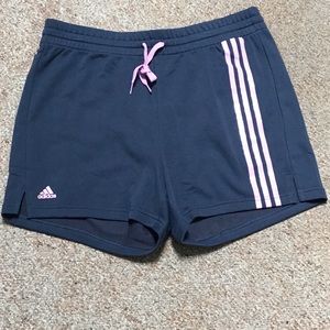 Adidas Woman’s 3 Stripe Muti Sport Shorts Crew Navy size 1X